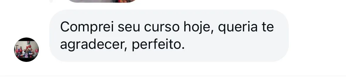 Print real de feedback recebido pela Delicaldos sobre atendimento da equipe